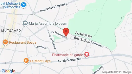 Apartments for rent i Stad Brussel - kort over placeringen