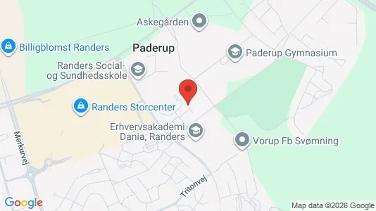 Apartments for rent i Randers SØ - kort over placeringen