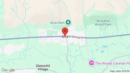 Apartments for rent i Alva - Clackmannanshire - kort over placeringen