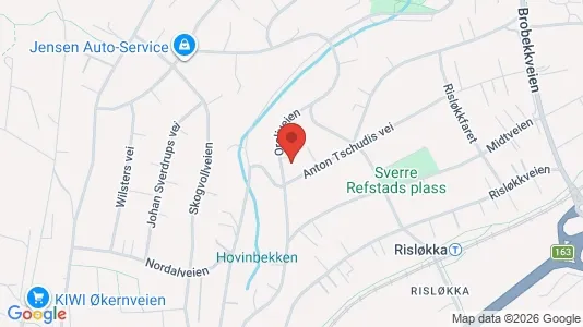 Rooms for rent i Oslo Bjerke - kort over placeringen