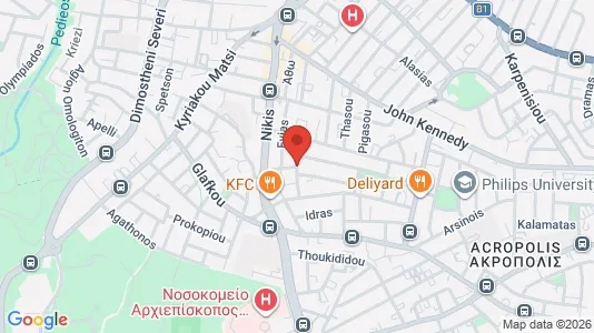 Apartments for rent i Nicosia Lefkosia - kort over placeringen