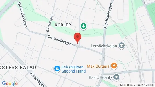 Apartments for rent i Lund - kort over placeringen