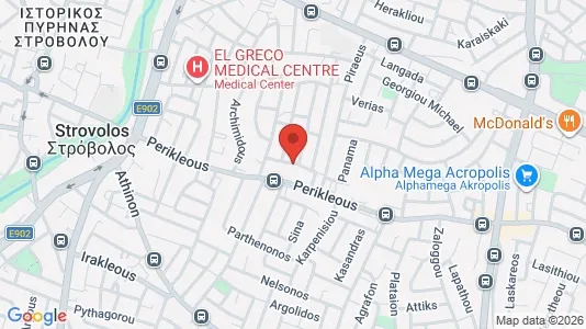 Apartments for rent in Nicosia Strovolos - Photo from Google Street View