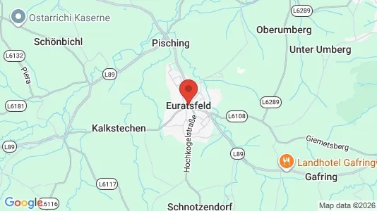 Apartments for rent i Euratsfeld - kort over placeringen