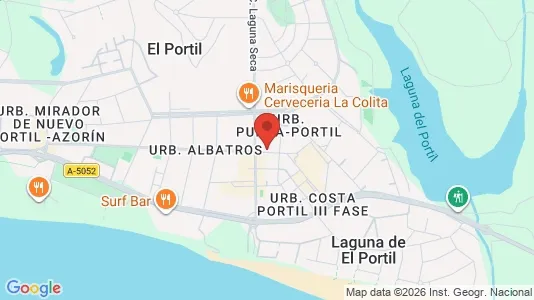 Apartments for rent i Cartaya - kort over placeringen