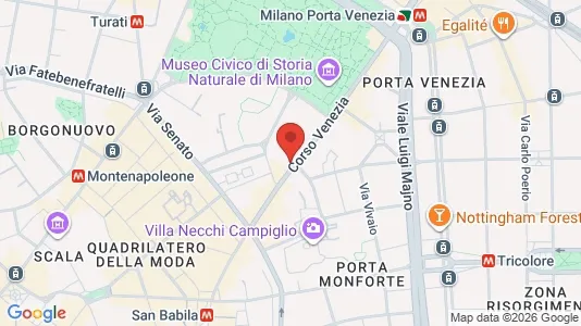Apartments for rent i Milano Zona 1 - Centro storico - kort over placeringen