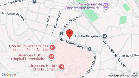 Apartments for rent i Stad Brussel - kort over placeringen