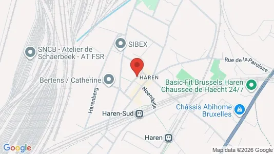 Apartments for rent i Stad Brussel - kort over placeringen