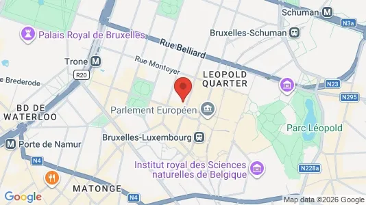 Apartments for rent i Stad Brussel - kort over placeringen
