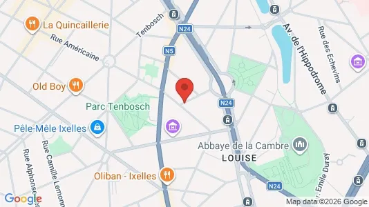 Apartments for rent i Stad Brussel - kort over placeringen