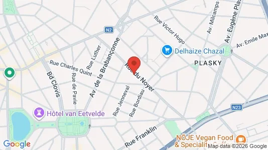 Apartments for rent i Stad Brussel - kort over placeringen