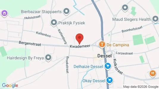 Apartments for rent i Dessel - kort over placeringen