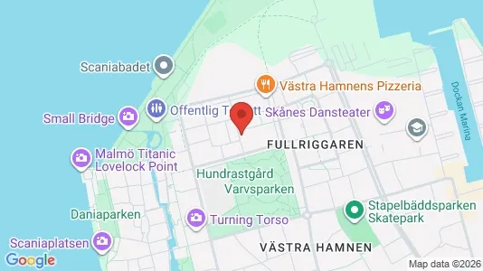 Apartments for rent i Malmö City - kort over placeringen