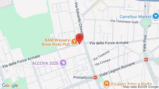 Apartments for rent i Milano Zona 6 - Barona, Lorenteggio - kort over placeringen