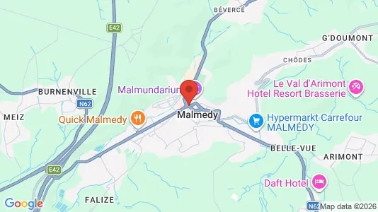 Houses for rent in Malmedy - Photo from Google Street View
