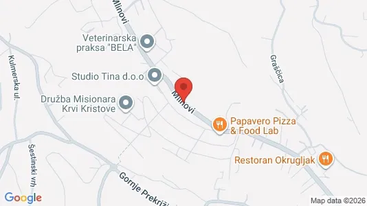 Apartments for rent i Sljeme (Medvednica-Tomislavac) - kort over placeringen