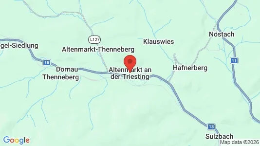 Apartments for rent i Altenmarkt an der Triesting - kort over placeringen