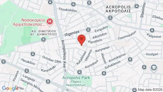 Apartments for rent i Nicosia Strovolos - kort over placeringen