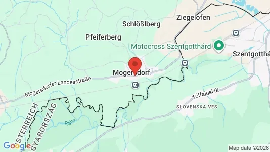 Apartments for rent i Mogersdorf - kort over placeringen
