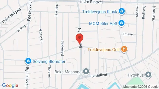 Apartments for rent i Fredericia - kort over placeringen