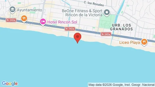 Apartments for rent i Rincón de la Victoria - kort over placeringen