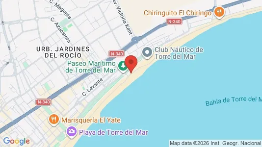 Apartments for rent i Vélez-Málaga - kort over placeringen