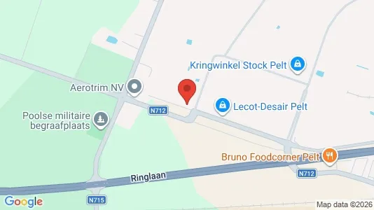 Apartments for rent i Pelt - kort over placeringen