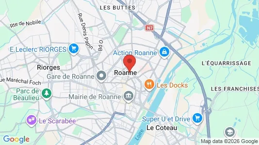 Houses for rent in Roanne - Photo from Google Street View