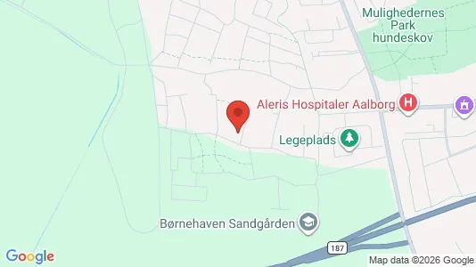 Apartments for rent i Aalborg SV - kort over placeringen