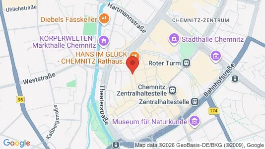 Apartments for rent in Chemnitz - Photo from Google Street View