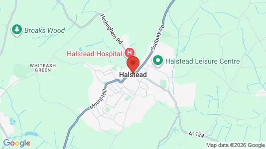Houses for rent i Halstead - Essex - kort over placeringen