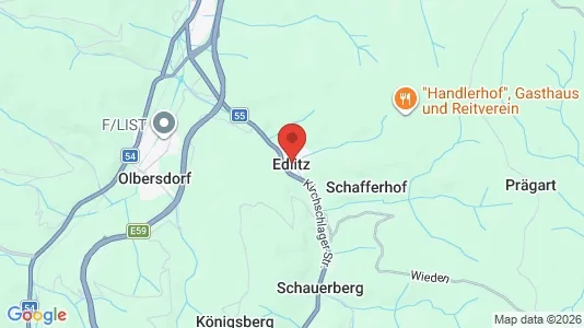 Apartments for rent i Edlitz - kort over placeringen