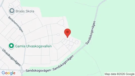 Apartments for rent i Växjö - kort over placeringen