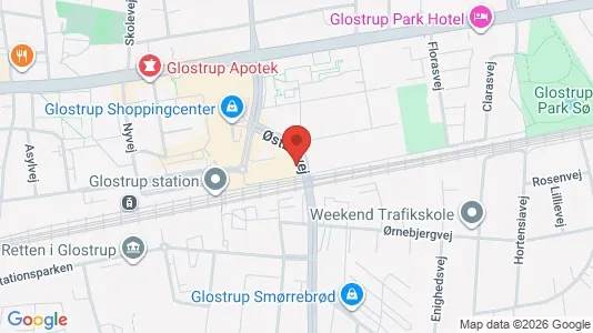 Apartments for rent i Glostrup - kort over placeringen