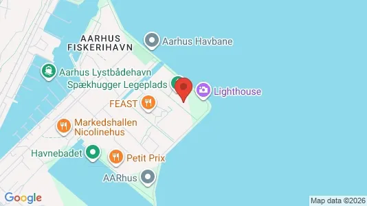 Apartments for rent i Aarhus C - kort over placeringen