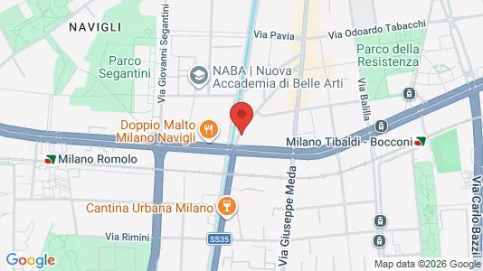 Apartments for rent i Milano Zona 5 - Vigentino, Chiaravalle, Gratosoglio - kort over placeringen