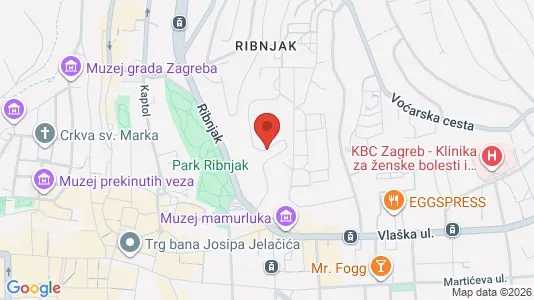 Apartments for rent i Sljeme (Medvednica-Tomislavac) - kort over placeringen