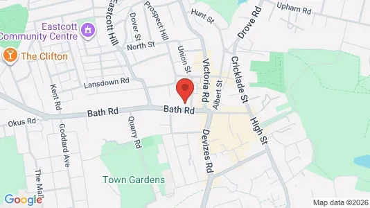 Apartments for rent i Swindon - Wiltshire - kort over placeringen