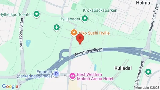 Apartments for rent i Hyllie - kort over placeringen