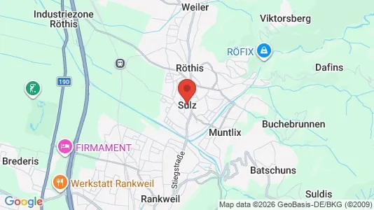 Apartments for rent in Sulz - Photo from Google Street View