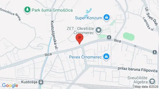 Apartments for rent i Sljeme (Medvednica-Tomislavac) - kort over placeringen