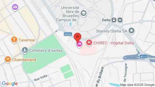 Apartments for rent i Brussels Oudergem - kort over placeringen