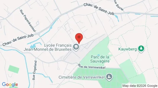 Apartments for rent i Brussels Ukkel - kort over placeringen
