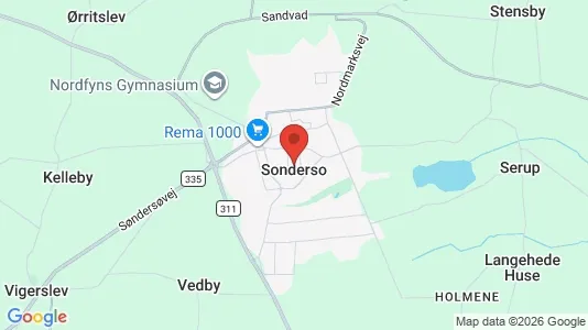 Houses for rent in Søndersø - Photo from Google Street View