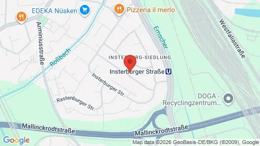 Apartments for rent in Dortmund - Photo from Google Street View