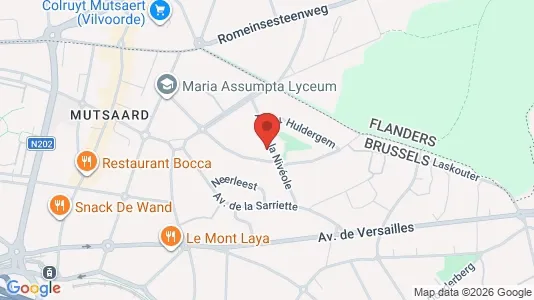 Apartments for rent i Stad Brussel - kort over placeringen
