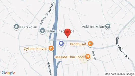 Apartments for rent i Askim-Frölunda-Högsbo - kort over placeringen