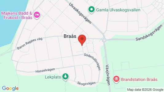 Apartments for rent i Växjö - kort over placeringen