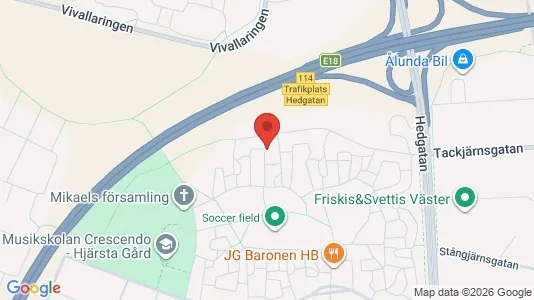 Apartments for rent i Örebro - kort over placeringen