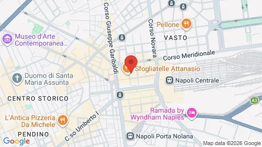 Apartments for rent i Napoli Municipalità 4 - kort over placeringen